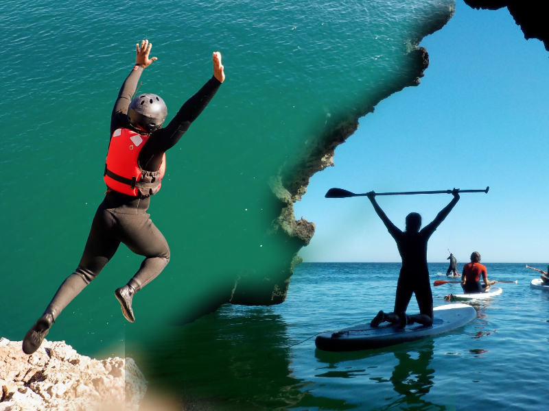 SUP Caves + Coasteering