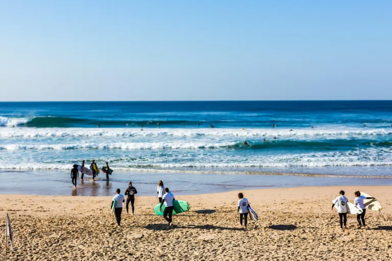 Aula de Surf em Grupo