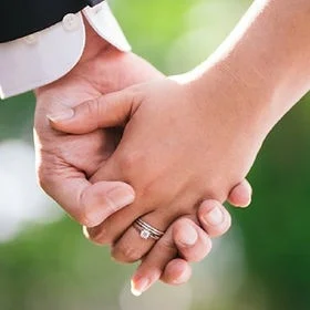 Marriage proposal on board