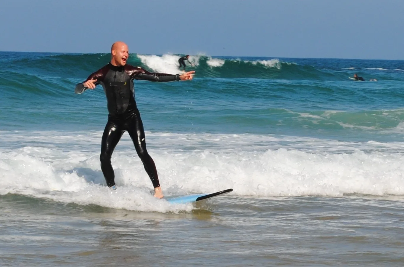 2 days lessons / surf safari