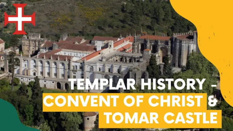 Video cover 'Templar history – Convent of Christ & Tomar Castle' with an aerial view of the convent
