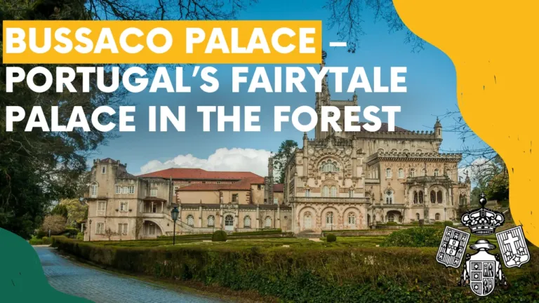 Video cover 'Buçaco Palace – Portugal's fairytale palace in the forest' showing the palace and gardens