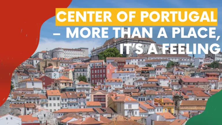 Video cover 'Center of Portugal – more than a place, it's a feeling' with a town of red rooftops