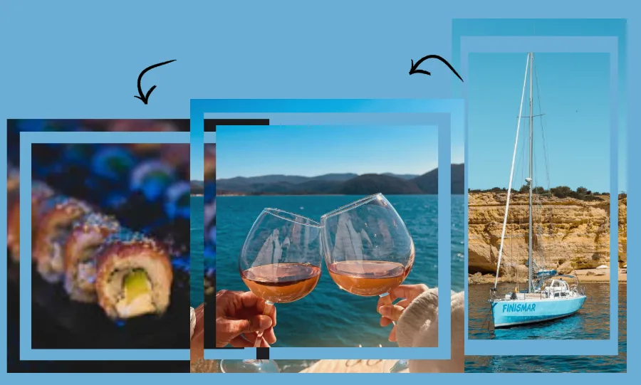 Sushi & Rosé at Sea