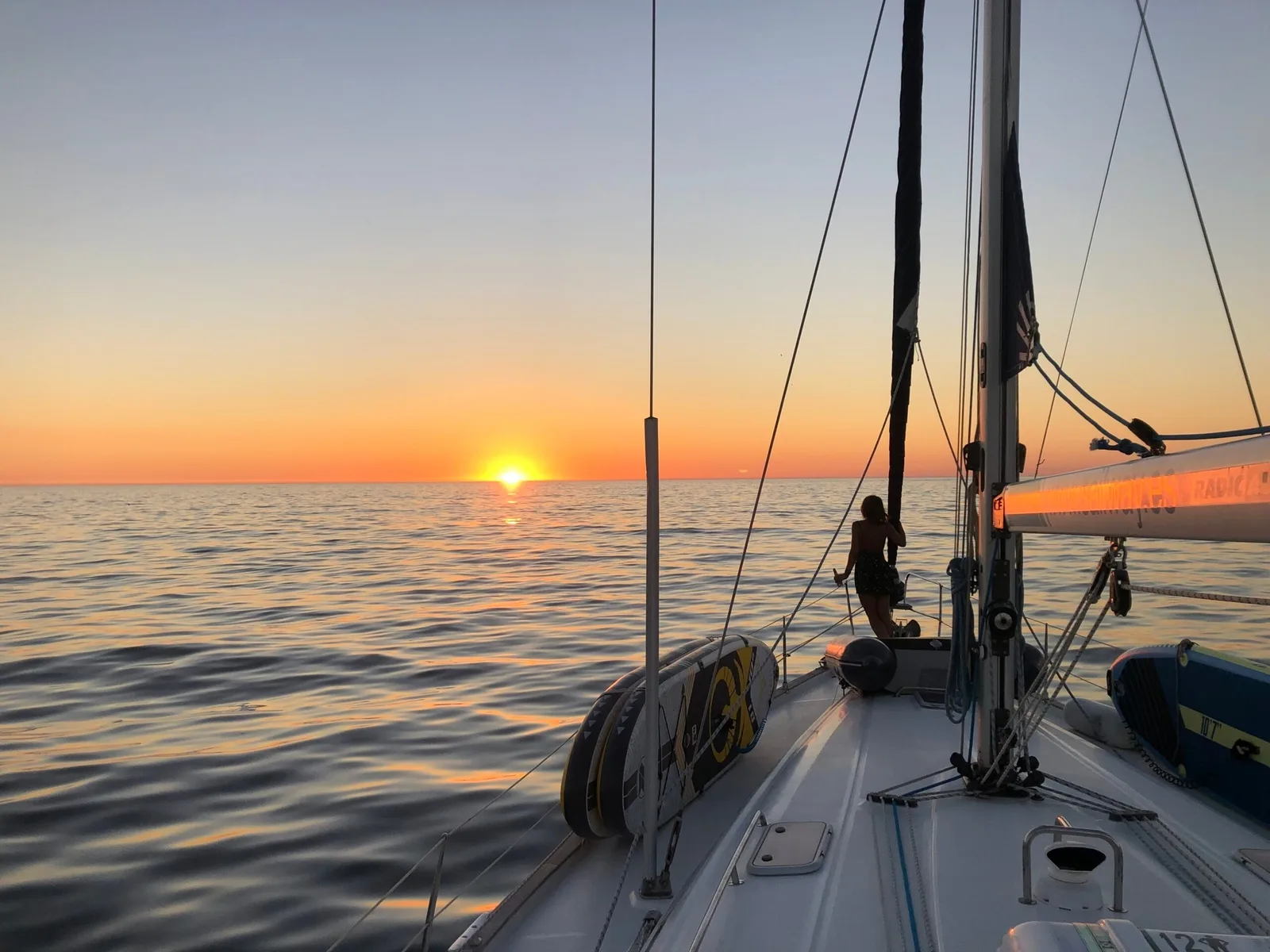 Sunset Sailing