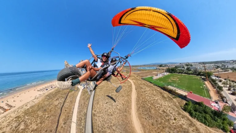 Paratrike com Ramiro