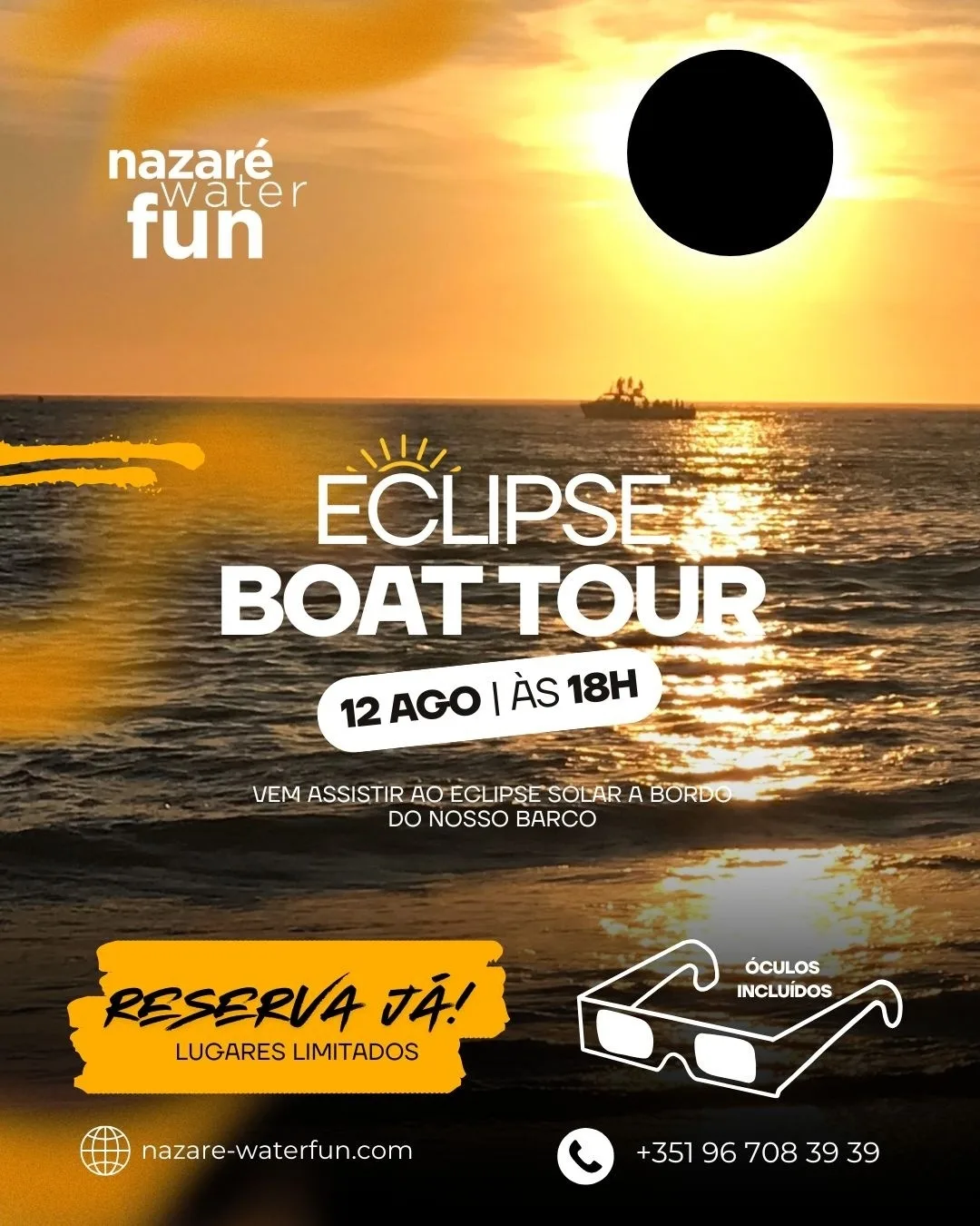 Eclipse Set - Boat Tour