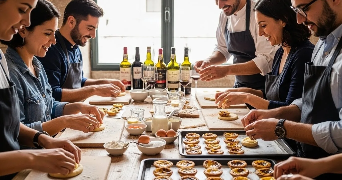 Pastel de Nata & Port Wine Cooking Class in Lagos
