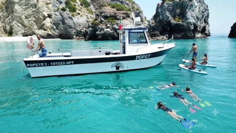 Passeio barco pela costa Setúbal, Arrábida e Sesimbra