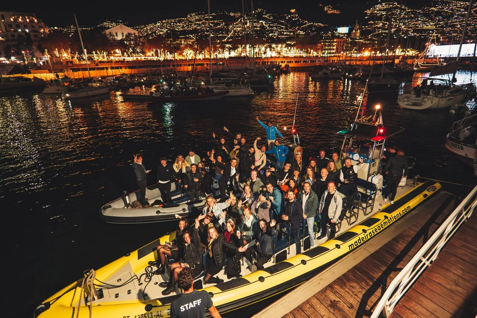 New Year Fireworks Funchal bay experience
